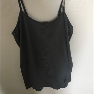 Gray massini tank top